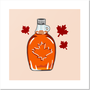 Super Canadian Maple Syrup Bottle Posters and Art